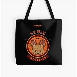 Beastars Bags - Beastars LOUIS Chibi  All Over Print Tote Bag RB2508