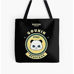 Beastars Bags - Beastars GOUHIN Chibi All Over Print Tote Bag RB2508