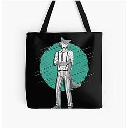 Beastars Bags - Legosi from Beastars All Over Print Tote Bag RB2508