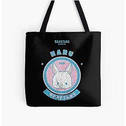 Beastars Bags - Beastars HARU Chibi  All Over Print Tote Bag RB2508