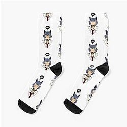 Beastars Socks - Beastars Legoshi the Wolf, Anime Socks RB2508