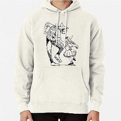 Beastars Hoodies - Beastars Legoshi and haru Pullover Hoodie RB2508