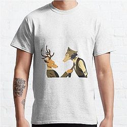 Beastars T-Shirts - Legoshi and Louis Classic T-Shirt RB2508