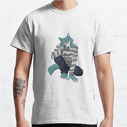 Beastars T-Shirts - Beastars Legoshi Classic T-Shirt RB2508
