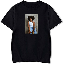 Beauty in Black 유일한 Sophistication Motif Beauty In Black T-셔츠