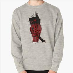Behemoth the Cat - Manuscripts Don't Burn Pullover Sweatshirt