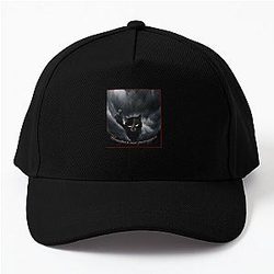 Black Cat Behemoth (Master And Margarita) Baseball Cap