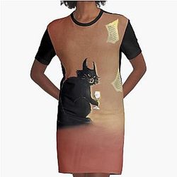 Behemoth Graphic T-Shirt Dress