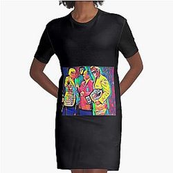 Brain. Behemoth. Bock. Belt.  Classic . Graphic T-Shirt Dress