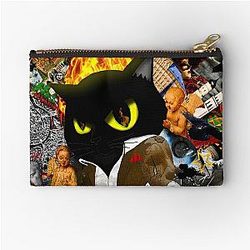 Cat Behemoth (Master & Margarita) Zipper Pouch