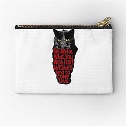 Behemoth The Cat Master And Margarita Zipper Pouch