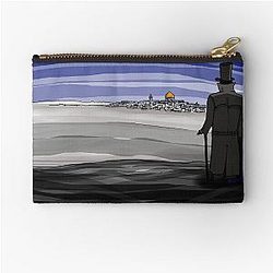 Woland and Behemoth the Cat (Master and Margarita) Zipper Pouch