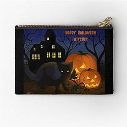 Behemoth wishes you Happy Halloween Witches   Zipper Pouch