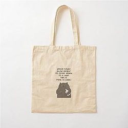 Behemoth the Cat - lit quotes series Cotton Tote Bag