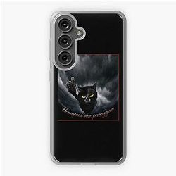 Black Cat Behemoth (Master And Margarita) Samsung Galaxy Soft Case
