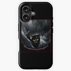 Black Cat Behemoth (Master And Margarita) iPhone Tough Case
