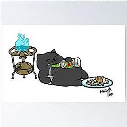 Behemoth the Cat Poster