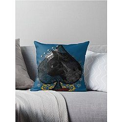 Behemoth the Cat (Master & Margarita) Throw Pillow