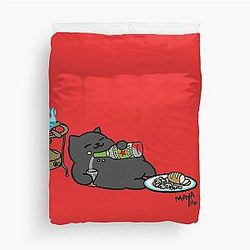 Behemoth the Cat Duvet Cover