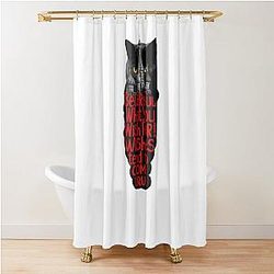 Behemoth The Cat Master And Margarita Shower Curtain
