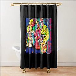 Brain. Behemoth. Bock. Belt.  Classic . Shower Curtain