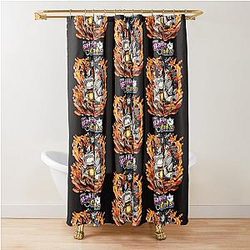 Behemoth X Battle Cats   Shower Curtain