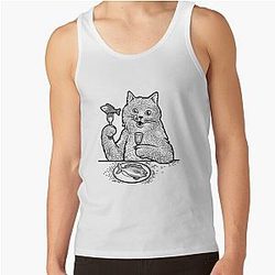 Behemoth cat sketch Tank Top