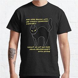 Behemoth the Cat from Master and Margerita Classic T-Shirt