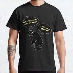 Behemoth the Cat as a devil Classic T-Shirt