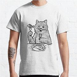 Behemoth cat sketch Classic T-Shirt