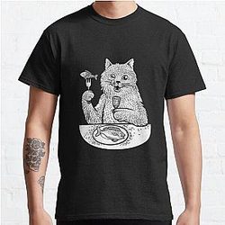 Behemoth cat sketch. White Classic T-Shirt