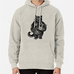 Behemoth the Cat Pullover Hoodie