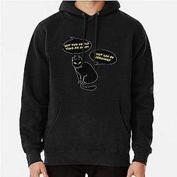 Behemoth the Cat as a devil Pullover Hoodie