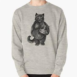 Behemoth the Cat Pullover Sweatshirt