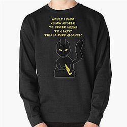 Behemoth the Cat pure alcohol Pullover Sweatshirt