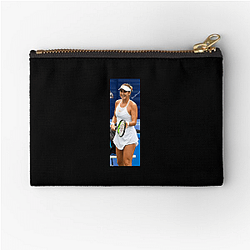 Belinda Bencic The Best Tennis Player Belinda Bencic Zipper Pouches