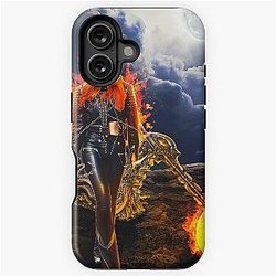 Bella Thorne Female Ghost Rider iPhone Tough Case