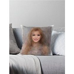 Bella Thorne Throw Pillow