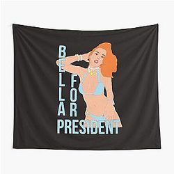 Bella Thorne President Graphic Tapestry