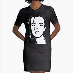 Bella Thorne Graphic T Shirt Dress