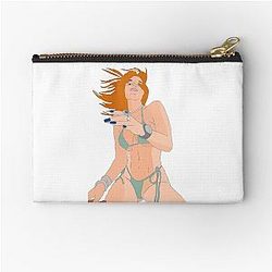 Bella Thorne Swimwear Manga Style Zipper Pouch