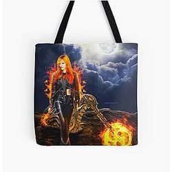 Bella Thorne Female Ghost Rider Tote Bag