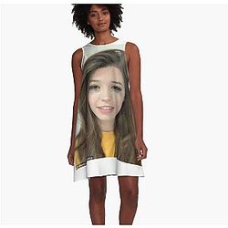 Belle Delphine Mugshot Belle Delphine Mugshot A-Line Dress Premium Merch Store