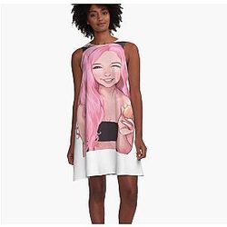 Schön Belle Delphine A-Linie Kleid Premium Merch Store