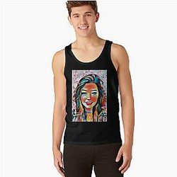 Belle Delphine Art Tank Tops Premium Merch Store