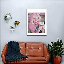 Belle Delphine Blink Kunstdruck Premium Merch Store