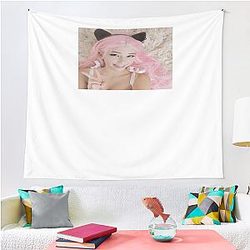 Belle Delphine Peace Tapestry Premium Merch Store