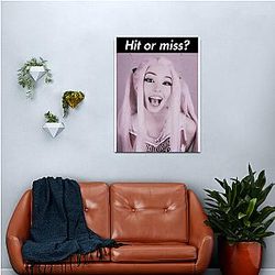 Hit Or Miss Belle Delphine Canvas Print Premium Merch Store