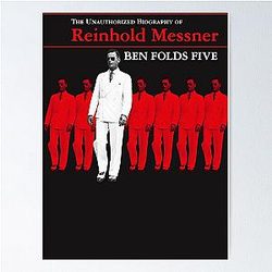 Ben Folds Five - La biographie non autorisée de Reinhold Messner - Album Art T-shirt classique Poster