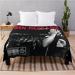 Ben folds live Throw Blanket